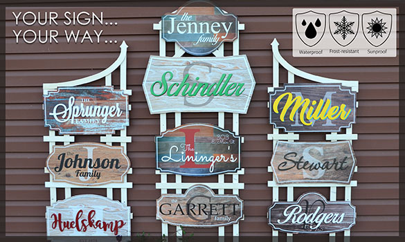 Display Craft Signs